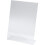 SIGEL TA210 Sign Holder, Slanted, for A4, Single-Sided Presentation, Acrylic, Transparent, 1 pc. 1