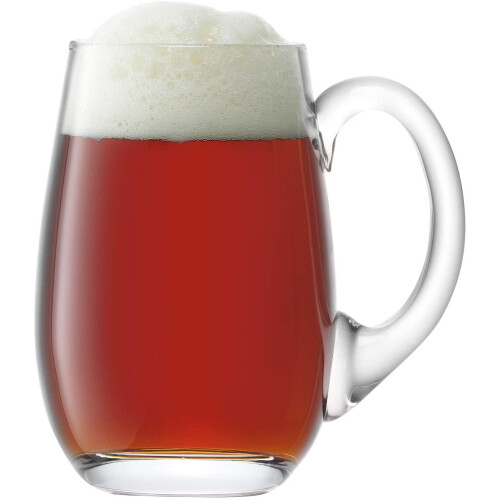 LSA International LSA International BR39 Bar Beer Tankard Curved 750ml Clear