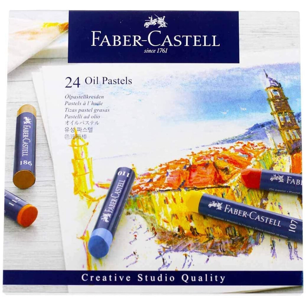 Faber-Castell Creative Studio Oil Pastels Box 24