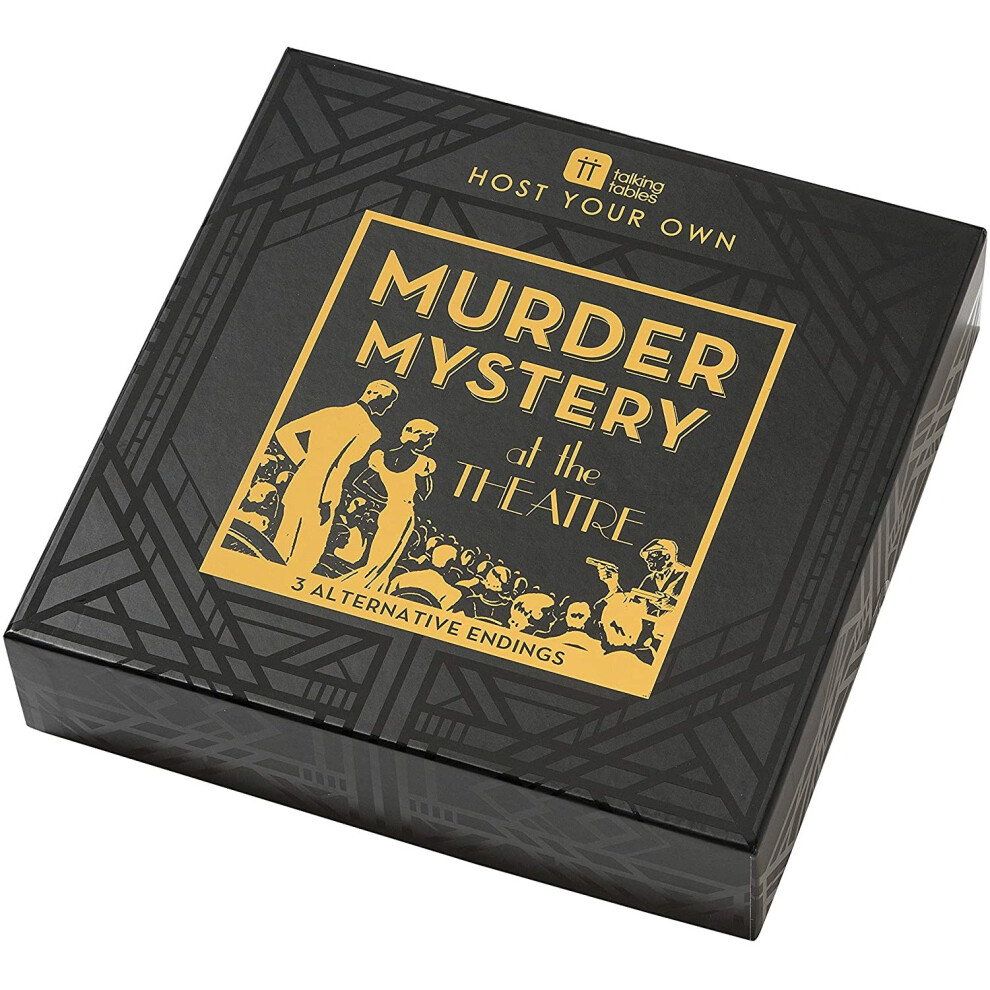 Talking Tables Host Your Own Murder Mystery, Up to 12 Players