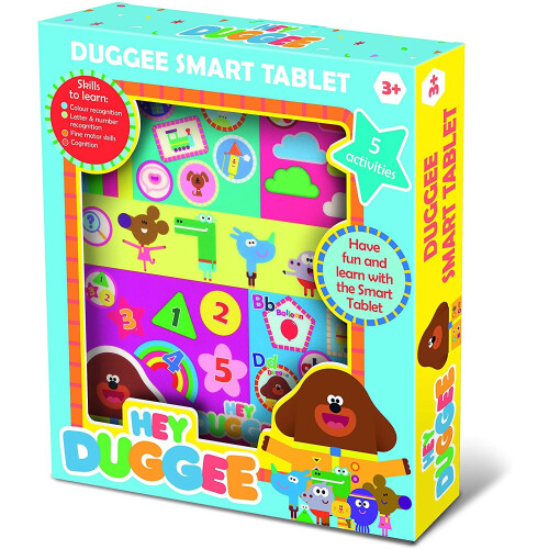 Hey Duggee Hey Duggee HD21 Smart Tablet - Interactive Kids Learning Tablet with 5 Activities, Touchscreen & Character-Based Questions