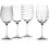 Mikasa Mikasa Cheers Set Of 4 White Wine Glasses 1