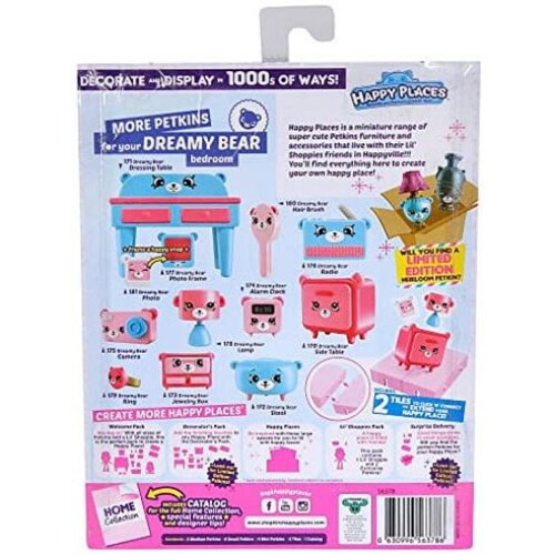 Shopkins Set di Gioco Dreamy Bear Shopkins Decorator Pack 2