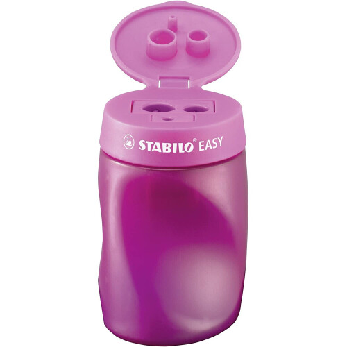 Sharpener - STABILO EASYsharpener Left Handed Pink 1