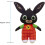 Bing Bing 3521 Bunny Soft Toy with Crinkly Ears, 21Cm 3