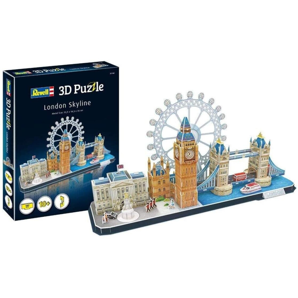 New Revell 00140 3D Puzzle, Multi-Colour