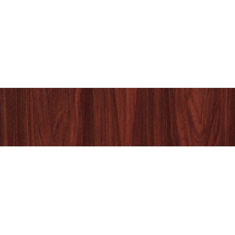 Fablon Fab10064 Mahogany Adhesive Film, Brown