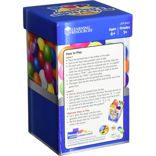 Learning Resources Learning Resources POP Games POP for Addition & Subtraction 1
