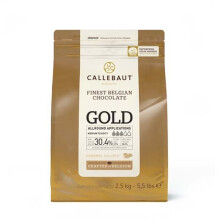 Callebaut Gold 30.4% Finest Caramel Chocolate Callets 2.5kg