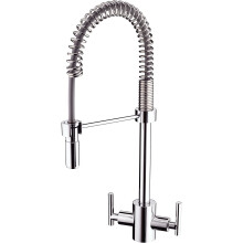 Bristan AR SNKPRO C Artisan Professional Kitchen Sink Mixer Tap with Pull Out Hose, Chrome