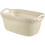 Curver CURVER Wäschekorb für Bügelmaschine, 40 l, Creme 1
