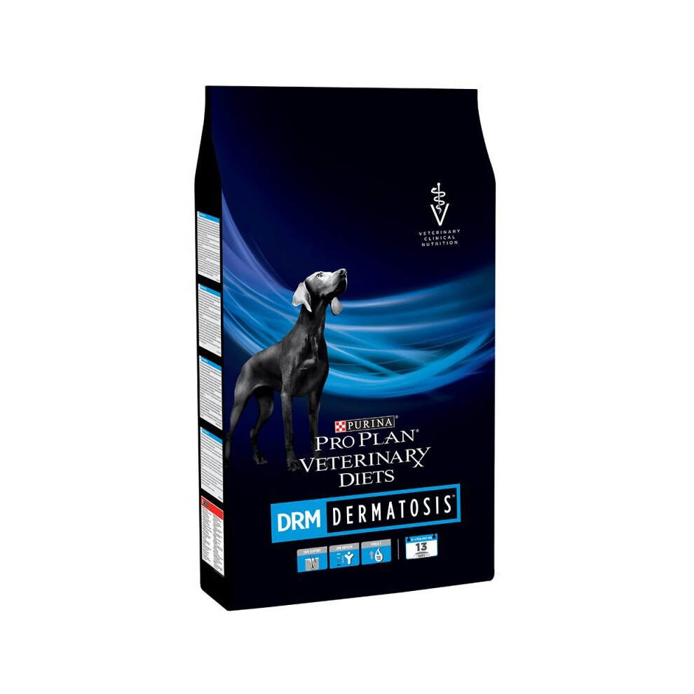 Purina Pro Plan Veterinary Diets Canine Drm Dermatosis Dry Dog Food 12Kg