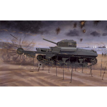 Airfix A02320V Sherman Crab 1:76 Plastic Model Kit