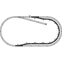 (H0) Voie A Piko 55320 Set di completamento 1 serie