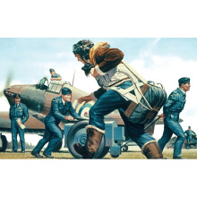 AIRFIX A00747V RAF Personnel 1:76 Figures Model Kit