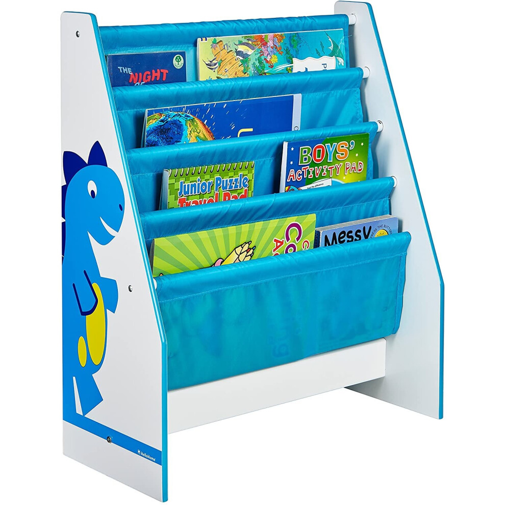 Dinosaurs Kids Sling Bookcase - Bedroom Storage by HelloHome