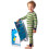 Dinosaurs Kids Sling Bookcase - Bedroom Storage by HelloHome 6