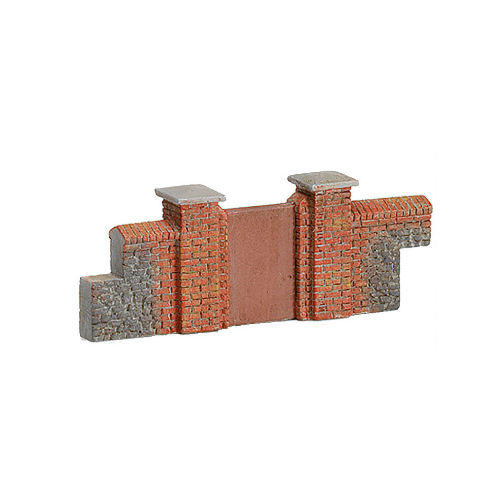 HORNBY Skaledale R8979 Brick Walling Gates Piers - OO Gauge Buildings