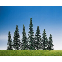FALLER Fir Trees 50-110mm (50) HO Gauge Scenics 181464