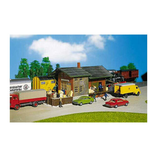 FALLER Goods Depot Model Kit I HO Gauge 120154