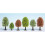 NOCH Spring (25) Hobby Trees 5-9cm HO Gauge Scenics 26806 1
