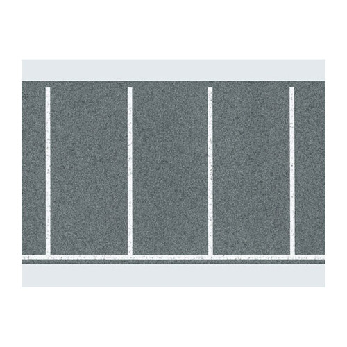 FALLER Parking Space Sheet Rectangular Markings 1000x60mm HO Gauge 170633