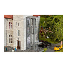 FALLER Modern Lift Model Kit (2) V HO Gauge - 180609, Realistic HO Scale Lift Accessory