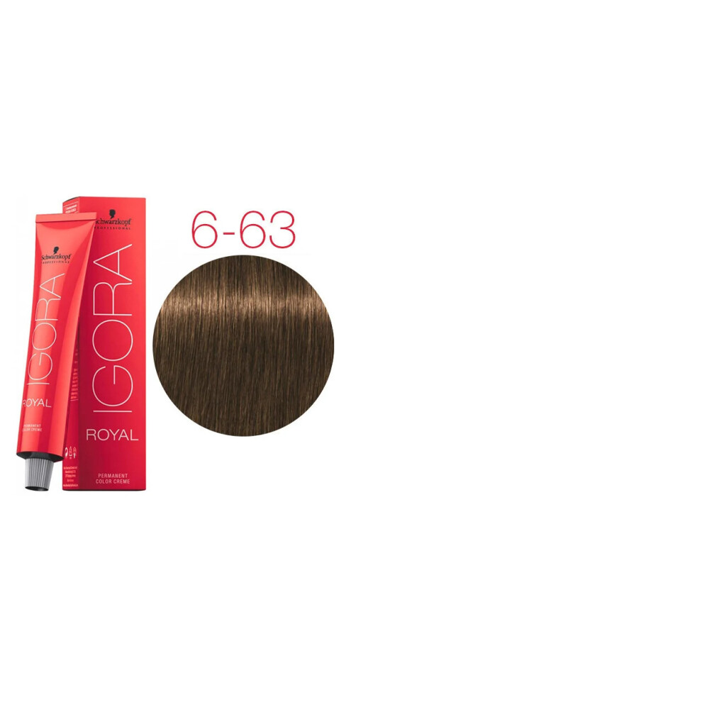 (4-63 Medium Brown Chocolate Matt) Schwarzkopf Royal Igora Medium Brown Chocolate Matt