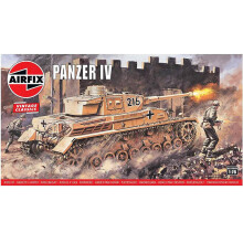AIRFIX A02308V Panzer IV F1/F2 - Vintage Classics 1:76 Tank Model Kit