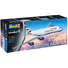 REVELL A380-800 British Airways 1:144 Scale Model Kit 03922
