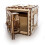 Houten UGEARS Kluis - 3D Mechanisch Puzzel - Functioneel - Bruin - 179 Stukken 3