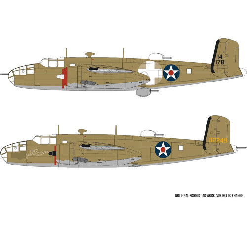 Airfix Airfix A06020 North American B25B Mitchell 1:72 Plastic Model Kit 2