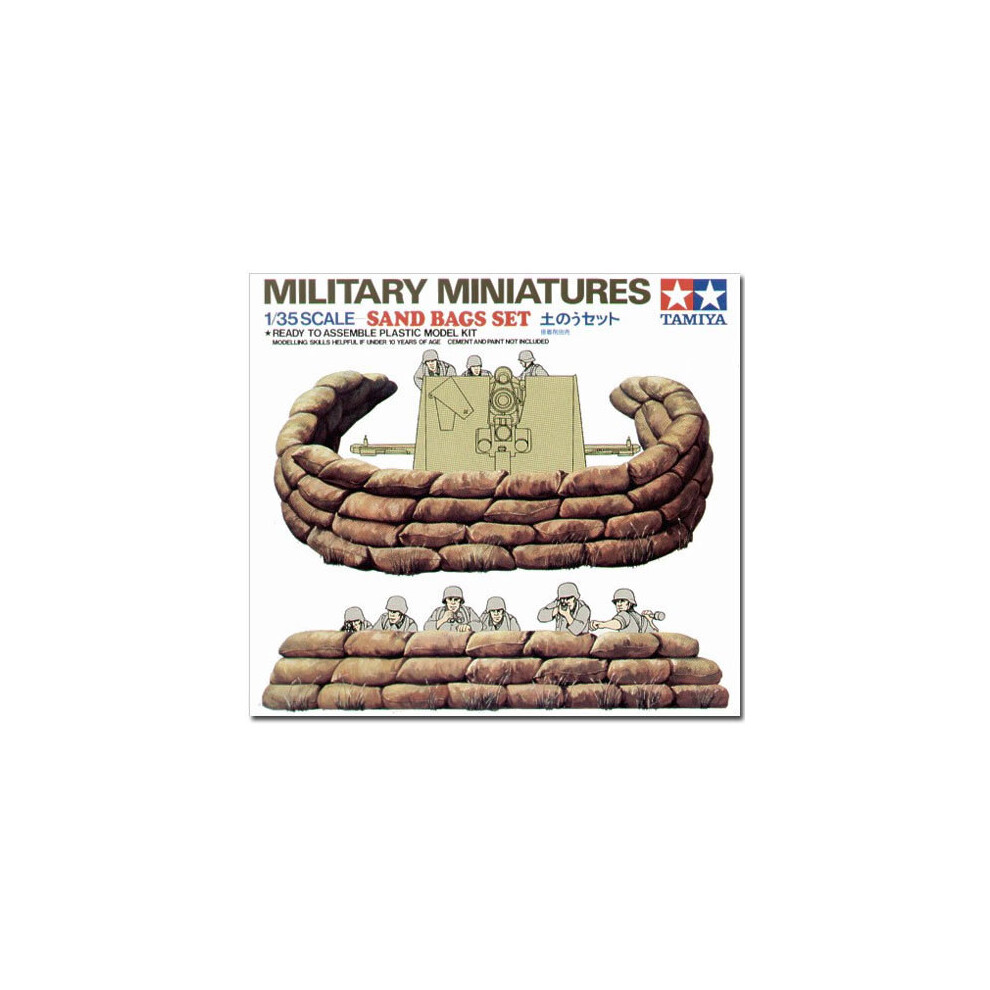 TAMIYA 35025 Sand Bags 1:35 Military Model Kit