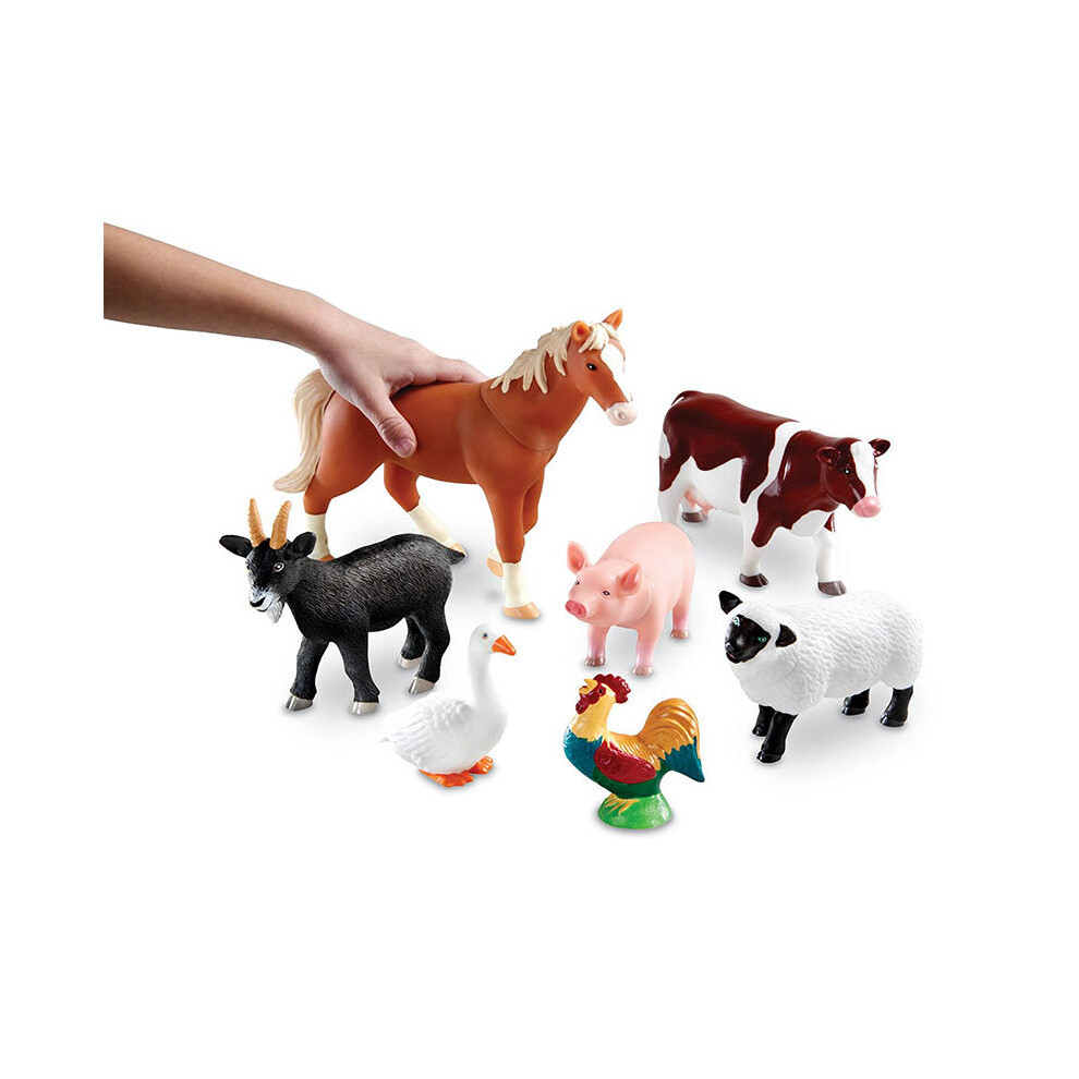 Learning Resources Jumbo Farm Animals 0694