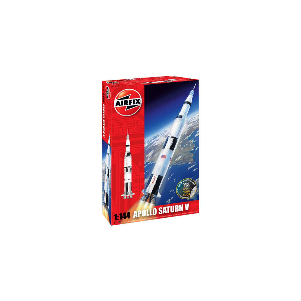 AIRFIX A11170 Apollo Saturn V 50th Aniv 1st Moon Landing 1:144 Space Model Kit