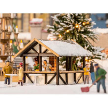 NOCH Mulled Wine Stall Laser Cut Minis Kit HO Gauge Scenics 14393