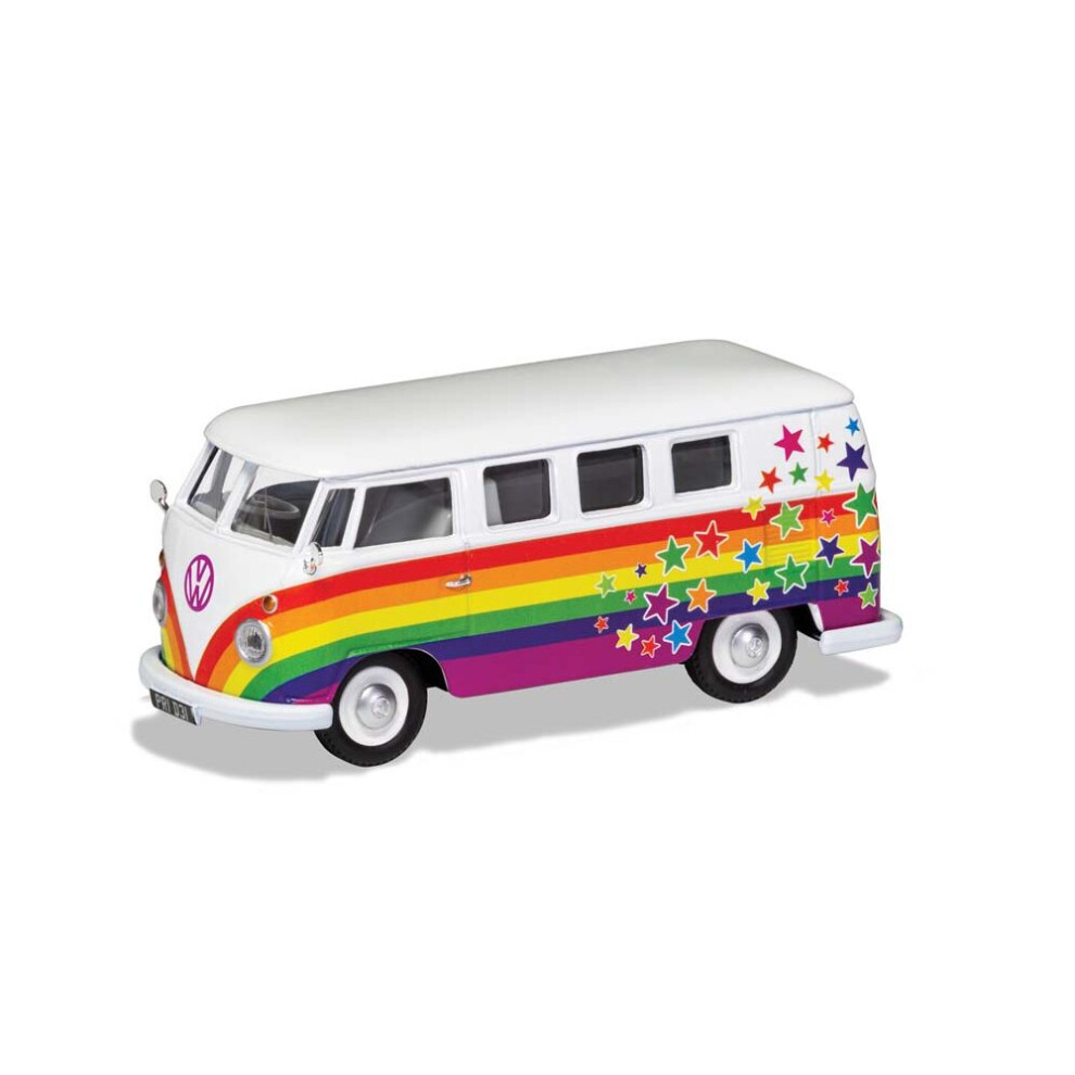 Corgi CC02731 Volkswagen Campervan - Peace Love and Wishes 1:43 Diecast Model