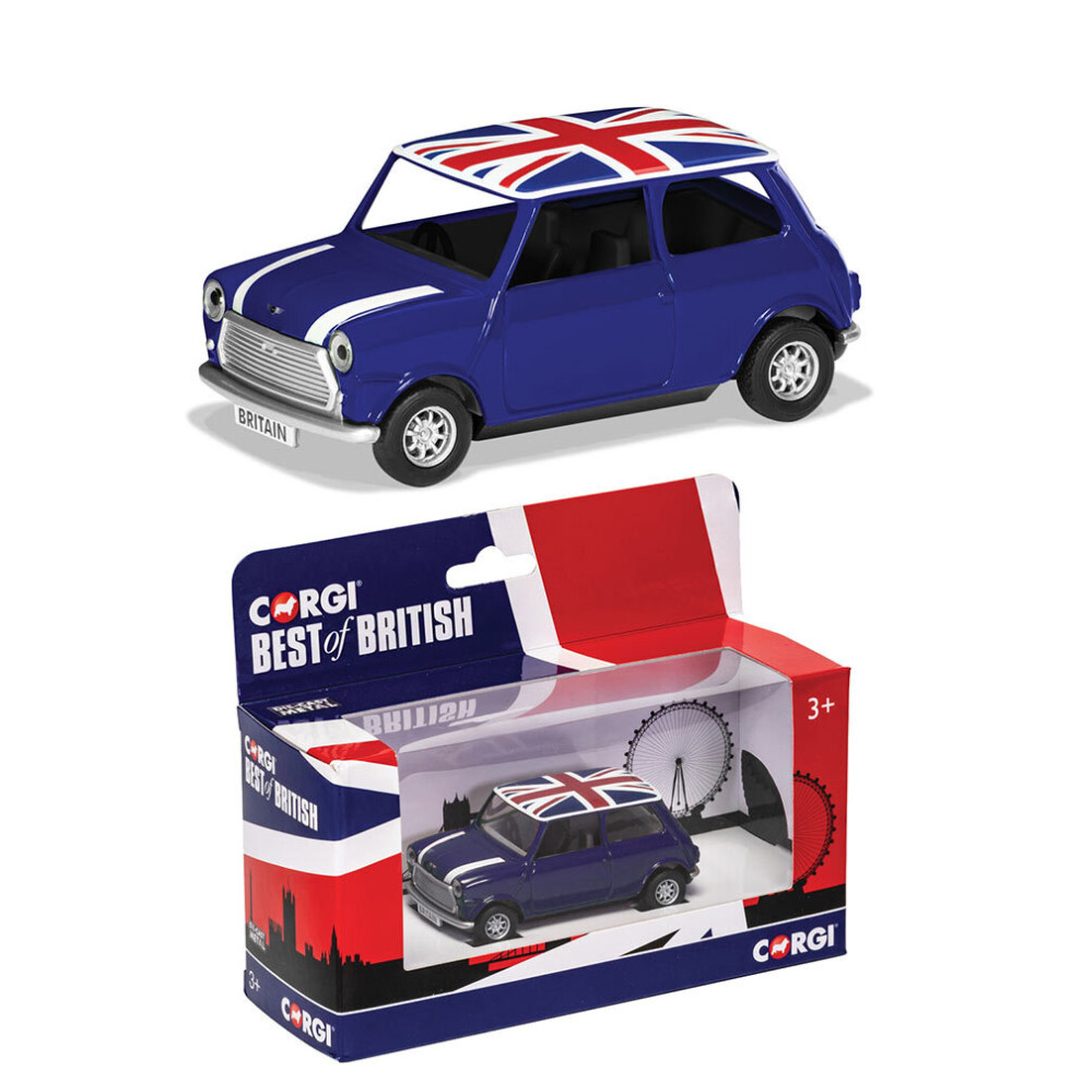 Corgi GS82113 Best of British Classic Mini - Blue 1:36 Diecast Model