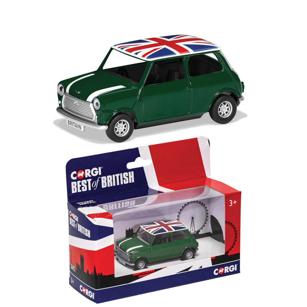 Corgi GS82112 Best of British Classic Mini - Green 1:36 Diecast Model