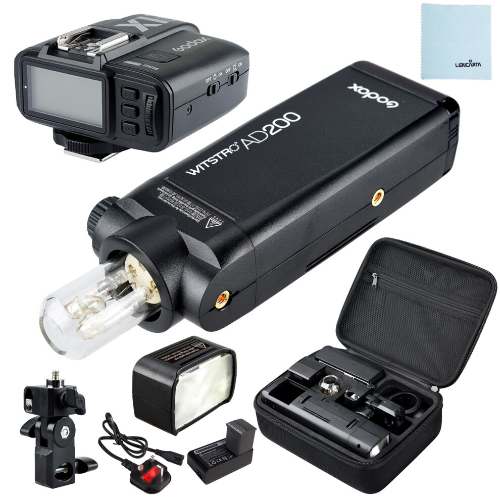 Godox AD200 | 200W 2.4G TTL Flash Strobe | X1T Fujifilm Transmitter