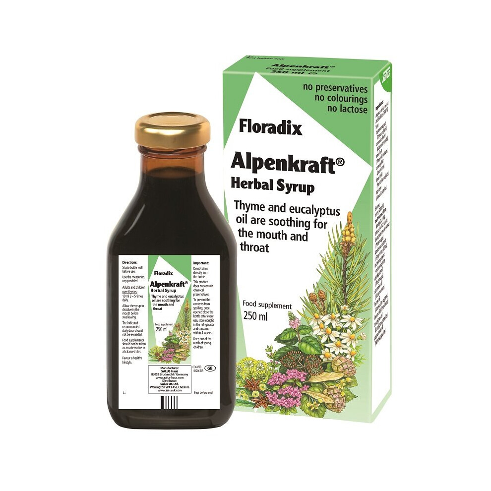 Alpenkraft Herbal Syrup 250ml