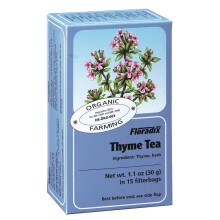 (1 pack) Floradix Organic Thyme Tea 15 Tea Bags