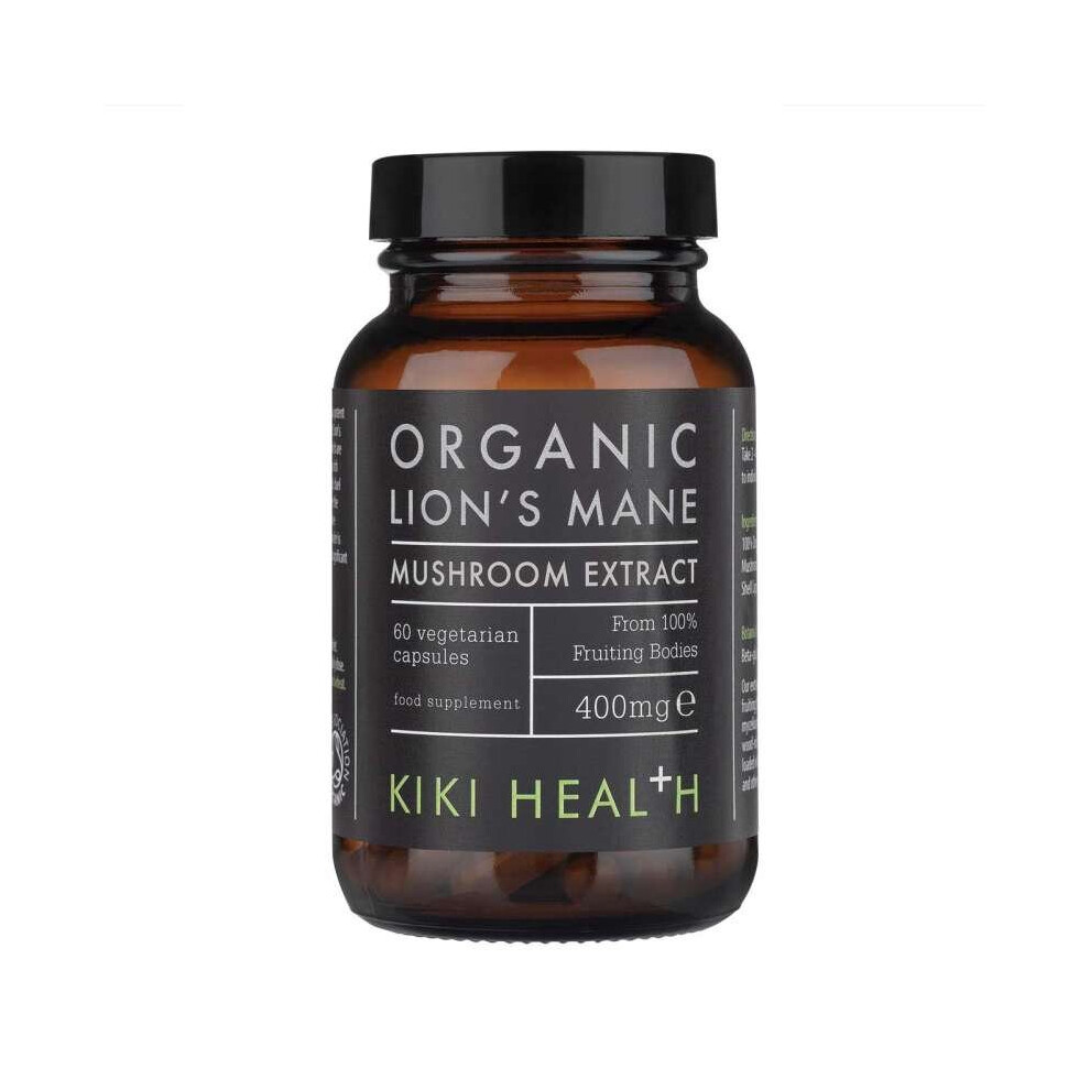 Organic Lion's Mane Mushroom Extract 60's