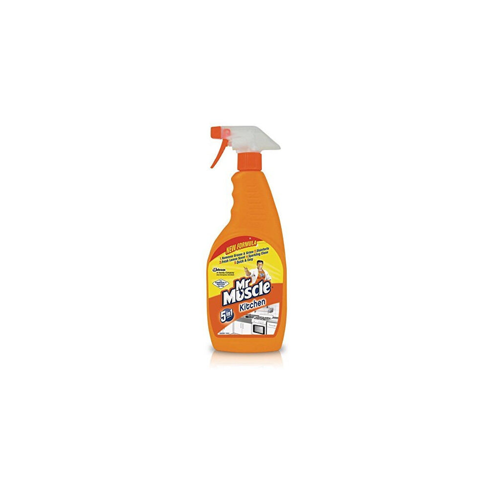 Mr Muscle Kitchen Cleaner 750Ml Trigger Spray Tough On Grease