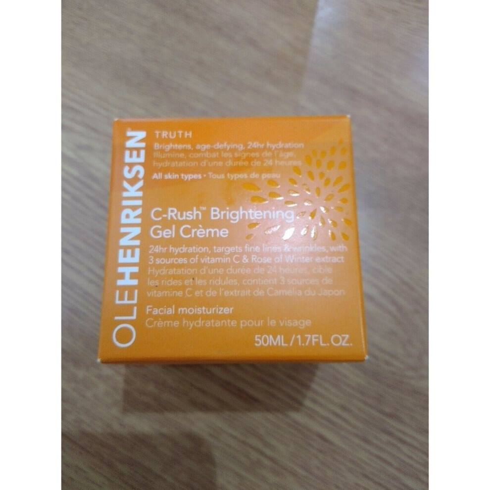 Ole Henriksen C Rush Brightening Gel Creme Moisturiser  50ml