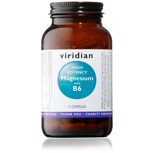 High Potency Magnesium with B6 120's