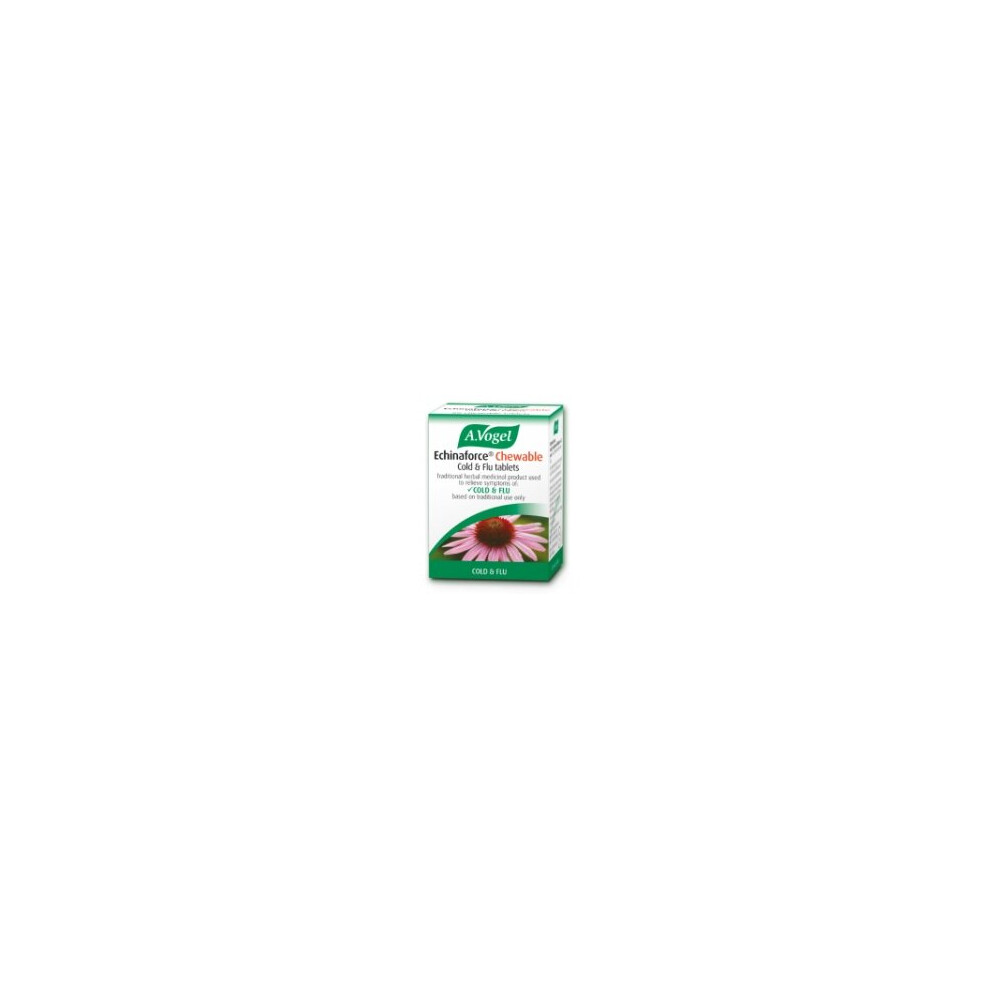 A.vogel Echinaforce Chewable Cold & Flu Tablets 80'S (Currently Unavailable)