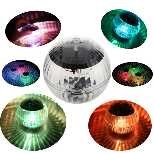 Boule de douche à LEDs RVB pour piscine - Jouet - Boule de douche 2