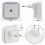 EU Plug-in Auto Sensor Control LED Night Light Lamp for Bedroom Hallway 2