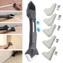 Silicone Scraper Caulking Grouting Sealant Finishing Clean Remover Tool Kit